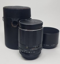 Super Multi Coated SMC Takumar  43812 135mm 2.5 Hood Case Caps M42