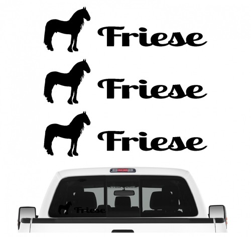 Friese friesenpferd aufkleber - friese,
