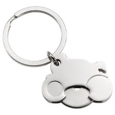 Schlüsselanhänger Einkaufschip Einkaufswagen-Chip Flaschenöffner Bike massiv