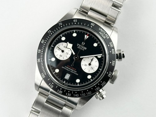Tudor black bay chrono reverse - black,