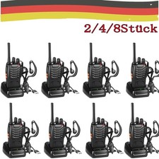 2/4/8x Baofeng Walkie Talkie