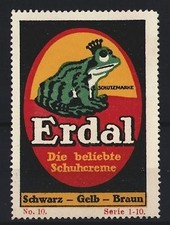 Reklamemarke Erdal, Die