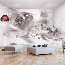 Abstrakt Diamant Blau Braun