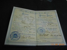 Lehrbrief Gesellenbrief