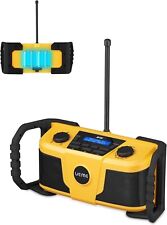 Robustes  DAB FM Radio , Digitalradio mit Bluetooth, Akku,322B, B-Ware