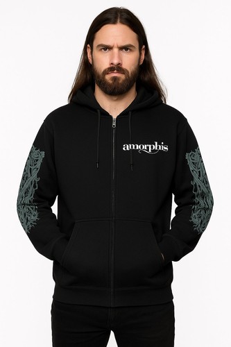 Amorphis snake kapuzenjacke - amorphis,
