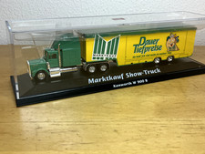 Herpa 253802 Kenworth W 900  Marktkauf Show-Truck  PC-Vitrine 1:87 Sondermodell