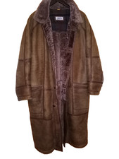 Lammfellmante Christ Herren Gr. 54, braun echt Lammfell Neupreis war 2800.-Euro