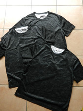 3 Crane Sport Shirt Fitness Workout für Herren, Gr. L, Schwarz Camouflage
