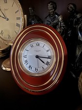 Cartier 7511 Paris Tischuhr Wecker mit Etui