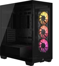 B-Ware PC-Gehäuse Corsair 3500X ARGB, schwarz, Glasfenster
