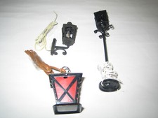 3 x Lampen, Außenbereich, Puppenhaus, 1:12, Deko, Konvolut