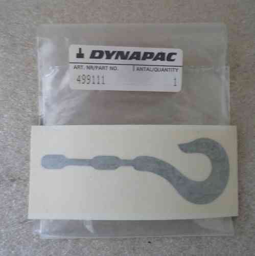 Dynapac ersatzteil aufkleber - dynapac,