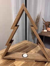 Holz Weihnachtsbaum Eiche, Deko, Handmade, DIY