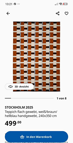 Ikea stockholm 2025 - stockholm, teppich
