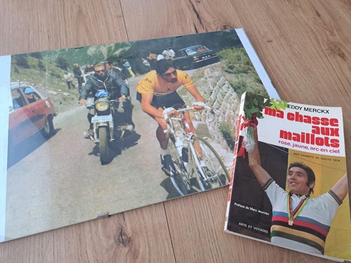 Eddy merckx poster buch - eddy,