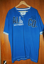 cooles Shirt blau bestickt Angelo Litrico by C&A Gr XXXL 58 60 Büro Freizeit