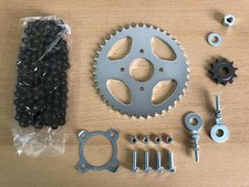Tuning SET 16tlg. Hercules Kettenrad 40 Zähne Ritzel Kette Mofa Prima M 2 3 4 5