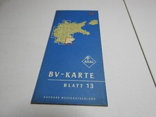 Alte Aral Landkarte BV-Karte