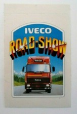 Werbe-Aufkleber Iveco Road
