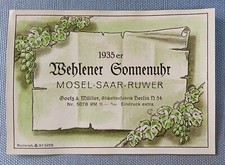 Old Wine Label Sample Label