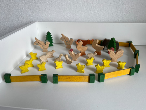 Vintage holz bauernhof - holz,