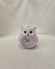 Eulen Design Wecker Pink