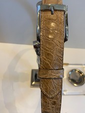 Krokodilleder Gürtel 3.5 cm