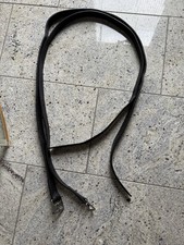 Stübben Steigbügelriemen englisch schwarz ca. 164 cm fast neuwertig