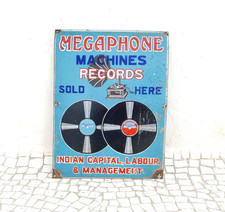 Antike Trichter Schallplatten