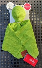SIGIKID Strick-Schnuffeltuch FROSCH - Kuscheltuch - Nr. 39645 - ca. 40 cm - Neu!