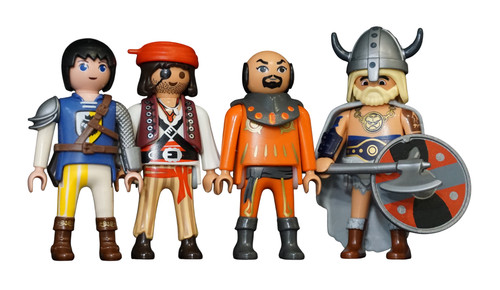 Playmobil figur mann barbar - mann,