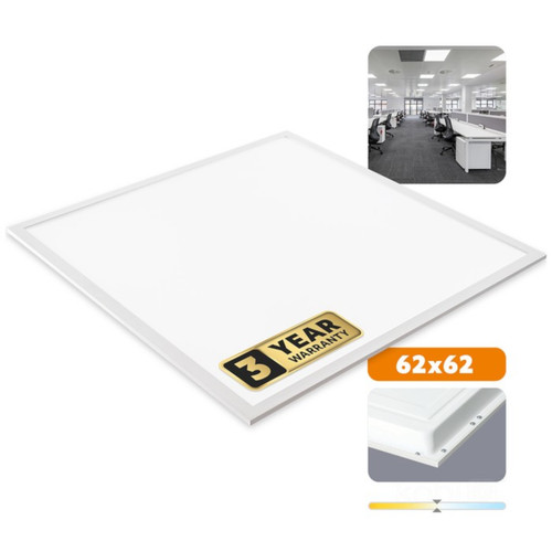 Led panel 62x62 40w 4000lm - 62x62,