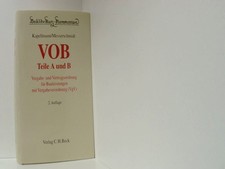 VOB Teile A und B: Vergabe-