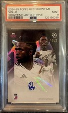 Vini Jr Auto /25 PSA 9 Topps