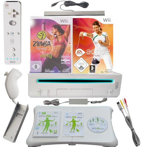 Nintendo wii konsole fitness - konsole,