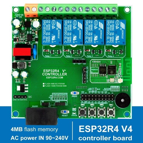 Esp home assistant relais - esp, 4