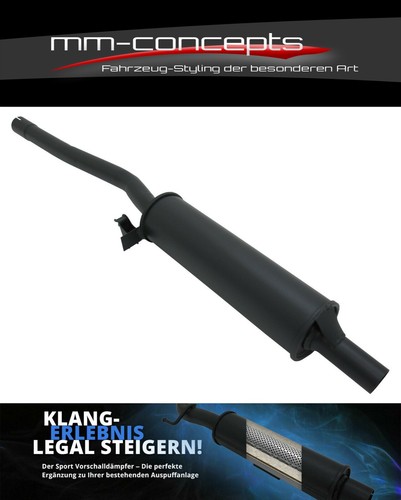 Vorschalldämpfer für polo - vorschalldämpfer,