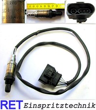 Lambdasonde BOSCH 0258003478 VW Polo 6 N 1,0 100 cm Kabellänge original 