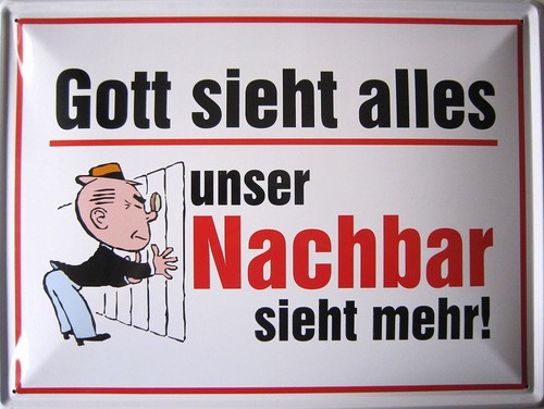 Blechschild 20x30 spruch - -,