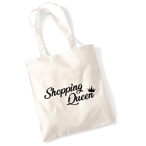 Jutebeutel shopping queen - jutebeutel,
