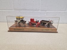 Mercedes Benz Modellautos: Omnibus 1894; Feuerspritze 1896; Daimler-LKW 1896 OVP