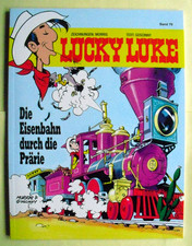 Lucky Luke Band 79 ungelesen Die Eisenbahn durch die Prärie, Nachdruck 2022