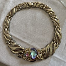 Modeschmuck Collier mit Edlen