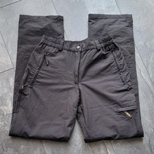 HS Outerwear Damen Skihose Gr. 38  Outdoor Hose gefüttert  Schwarz