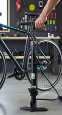 Alu-Standfußpumpe Fahrrad
