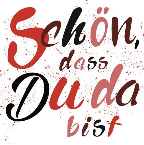 Servietten schön dass du - schön,