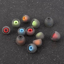 6 Paare Ersatz Silikon Ohrstöpsel Gummi Universal in Ear Headset Kopfhörer-DE