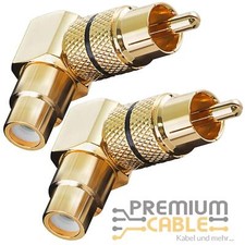 2 Cinch Adapter 90°