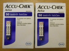 ACCU-CHEK Aviva 100 Teststreifen - NEU / OVP - AKKU CHECK